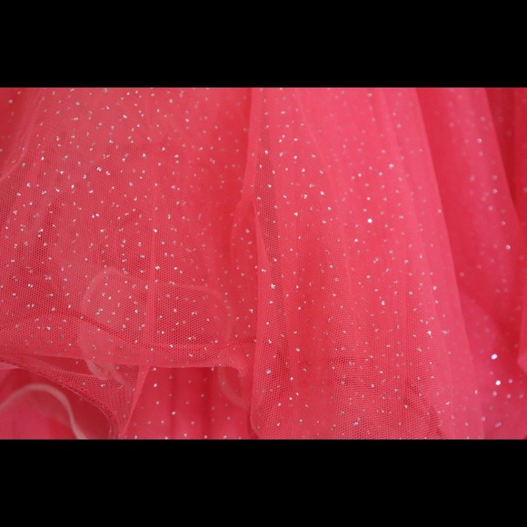 Hot Pinky Peach Speechless Homecoming/Prom Dress - Picture 5 of 8